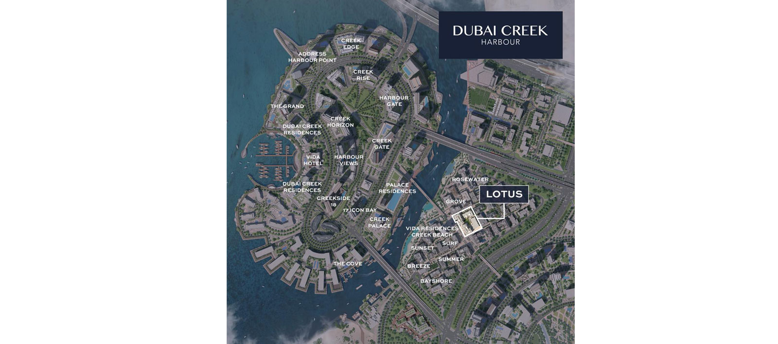 Dubai Creek Harbour Lotus